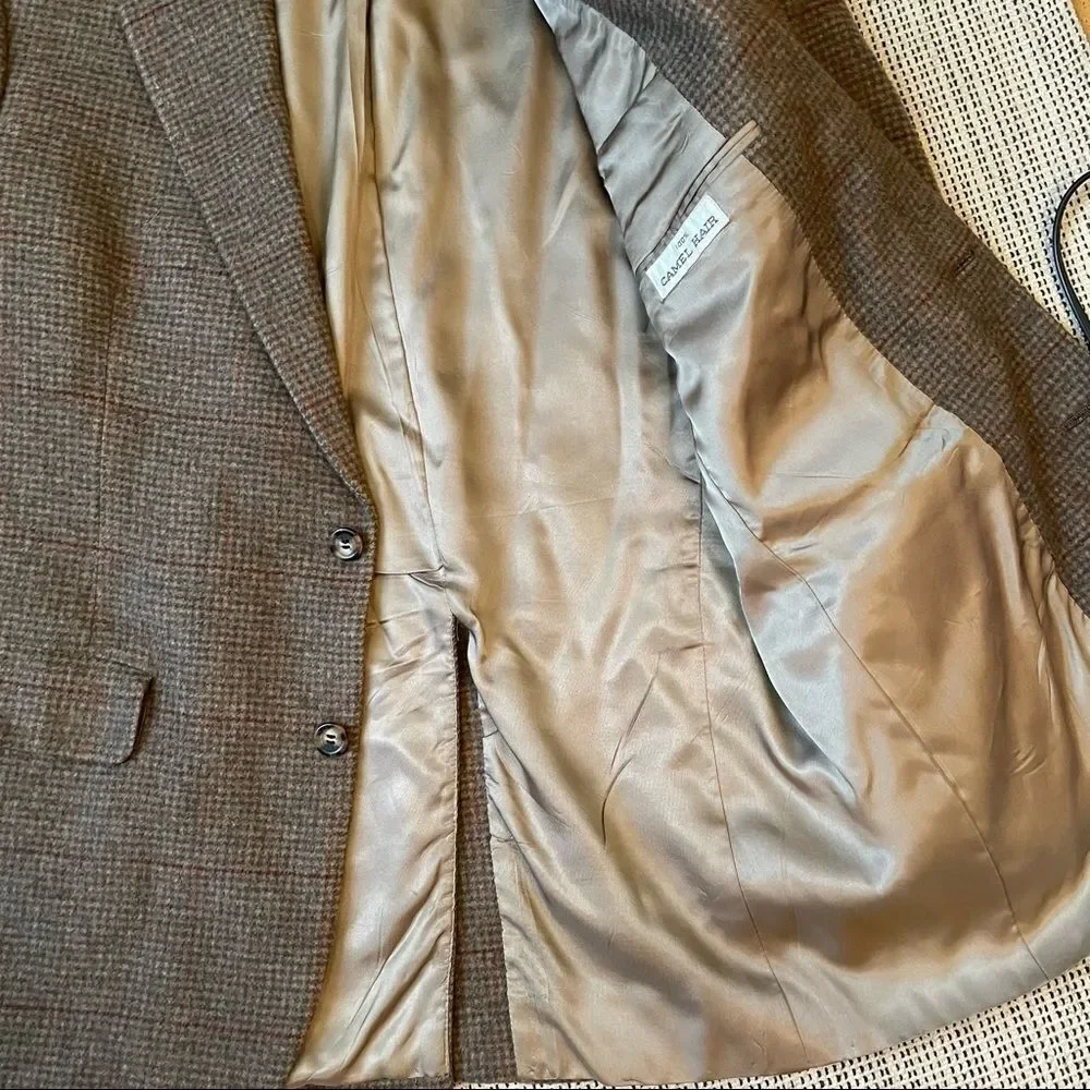 Brooks Brothers Camel Hair Blazer